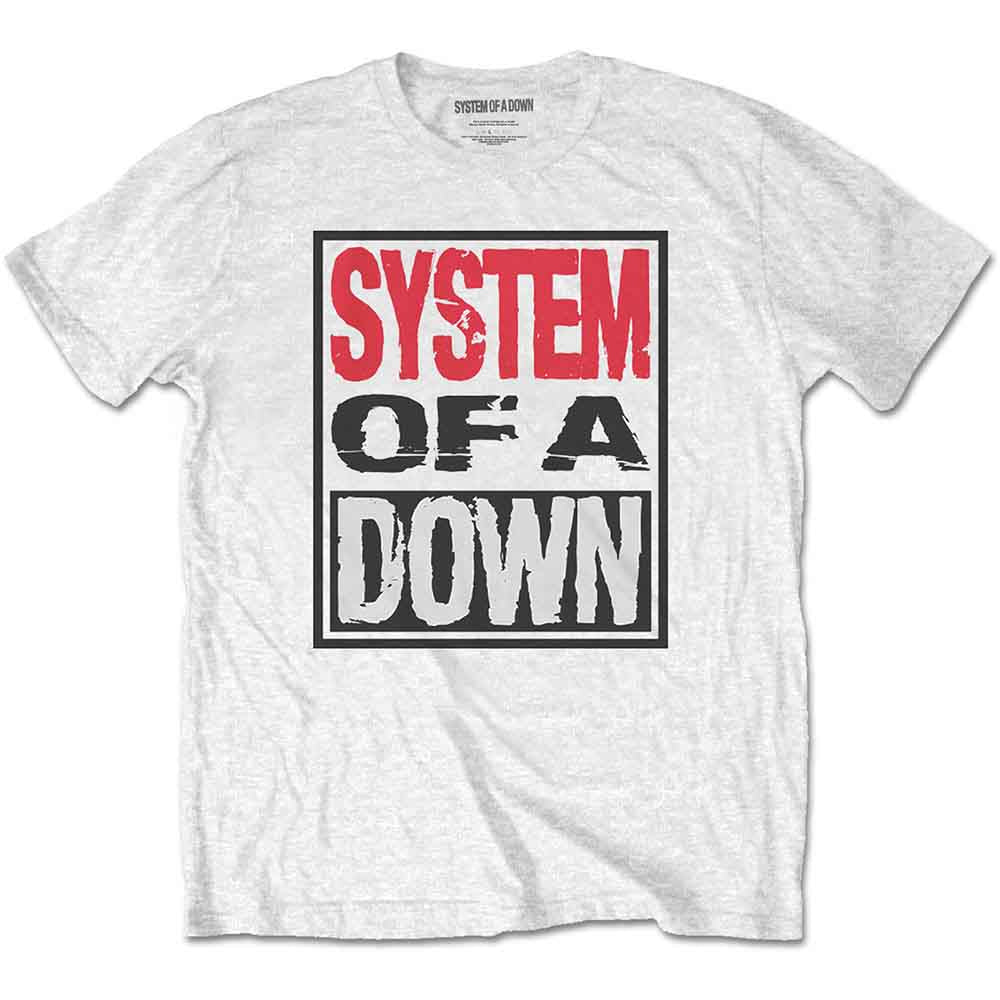 System Of A Down Triple Stack Box White