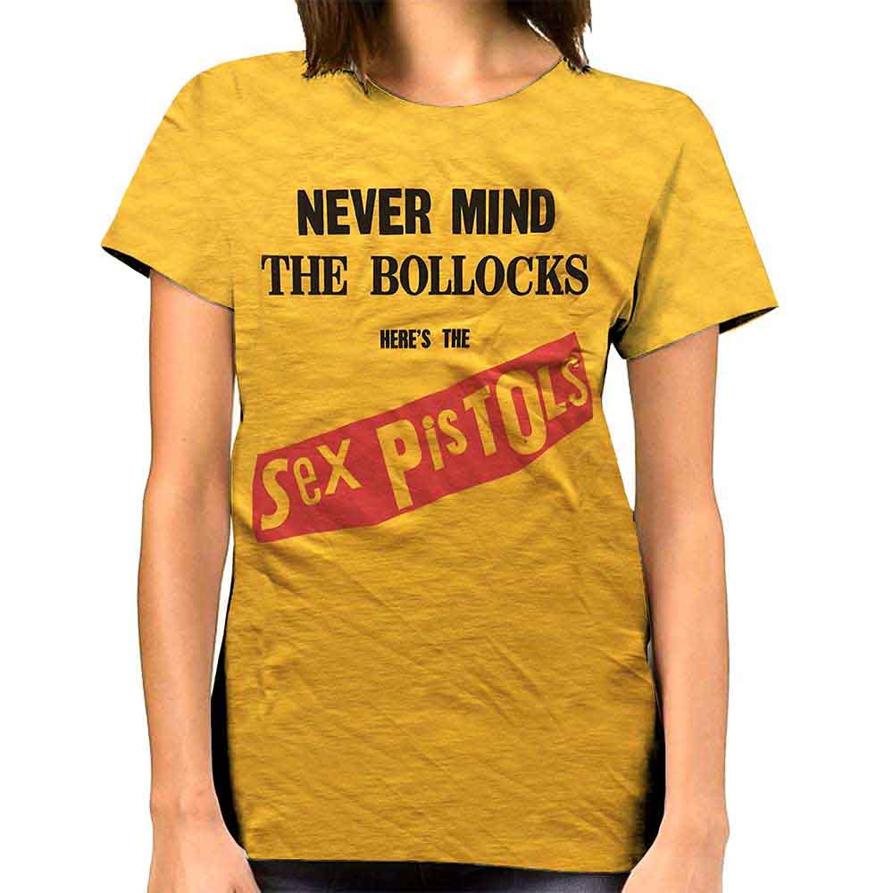 The Sex Pistols Never Mind the Bollocks Original Album Yellow