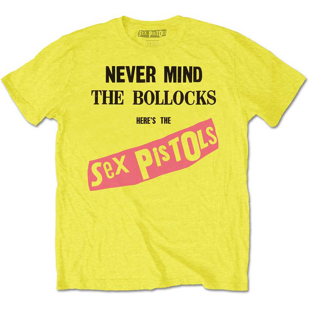 The Sex Pistols NMTB Original Album yellow