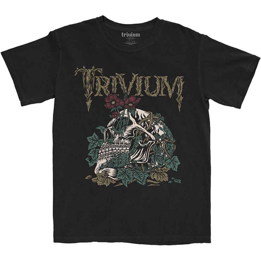 Trivium Skelly Flower Black