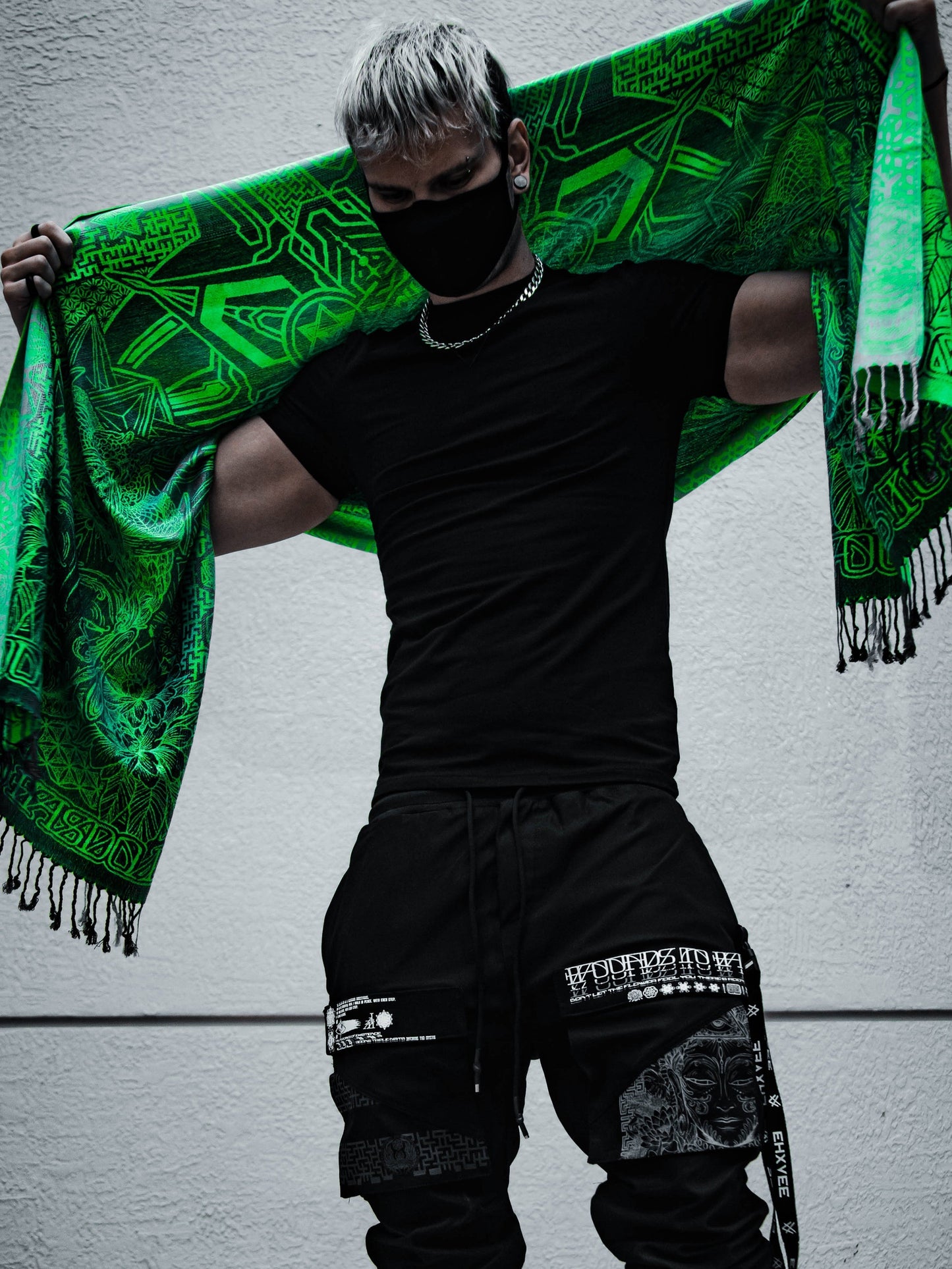 WOUNDS TO WISDOM ✦  UV Gradient Festival Shawl