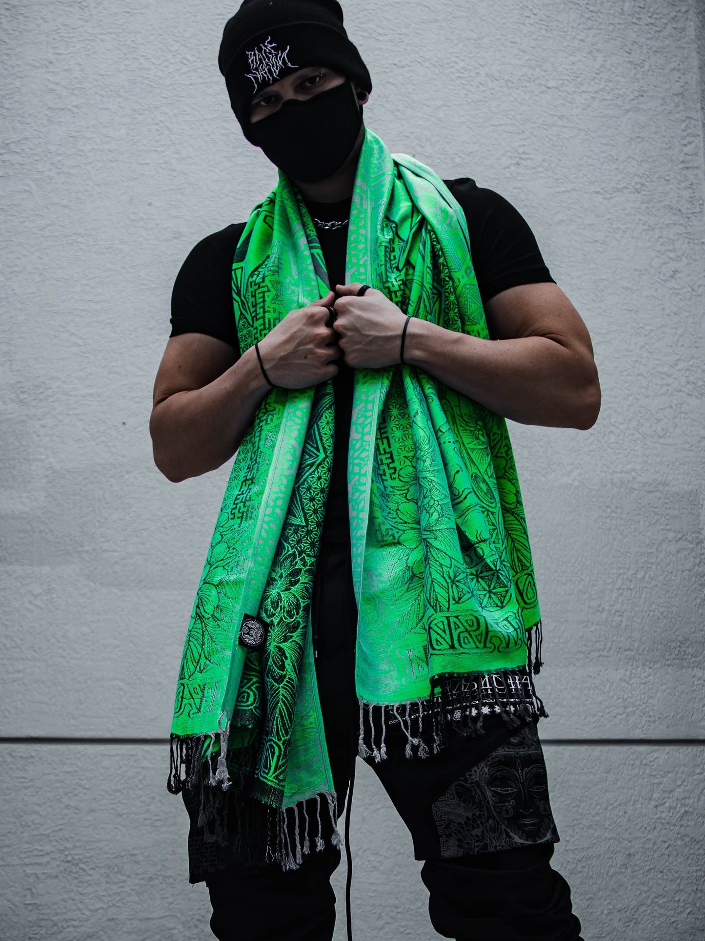 WOUNDS TO WISDOM ✦  UV Gradient Festival Shawl