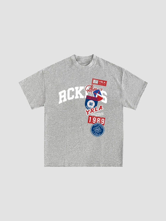 Descent Tee - Heather Grey