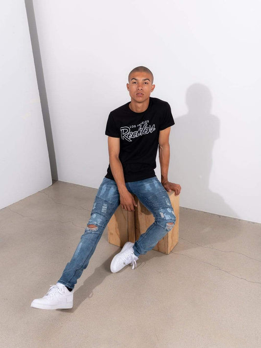 OG Reckless Outline Tee - Black